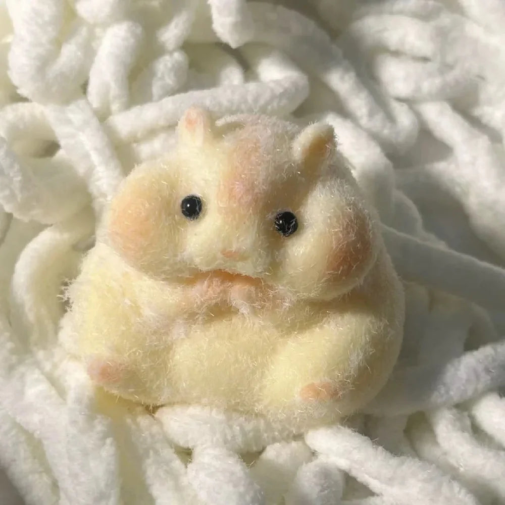 ELMAS Adorable Hamster Squishy Stress Relief Toy - Al Masam Stationery LLC