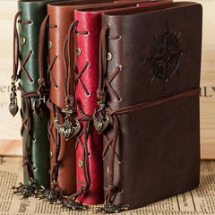 ELMAS Vintage Leather Sketchbook with Replaceable Pages