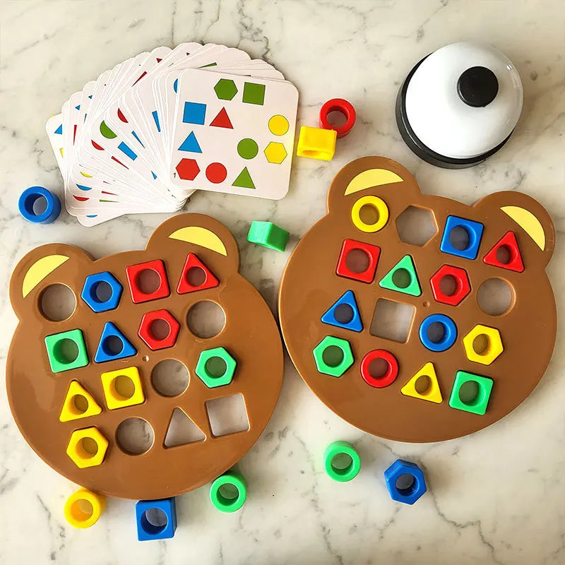 ELMAS: DIY Geometric Shape Puzzle for Kids Learning - Al Masam Stationery LLC