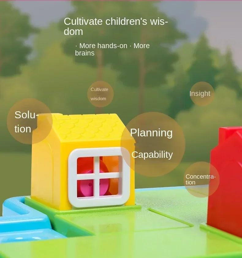 ELMAS Three Little Pigs Smart Hide Seek Game for Kids - Al Masam Stationery LLC