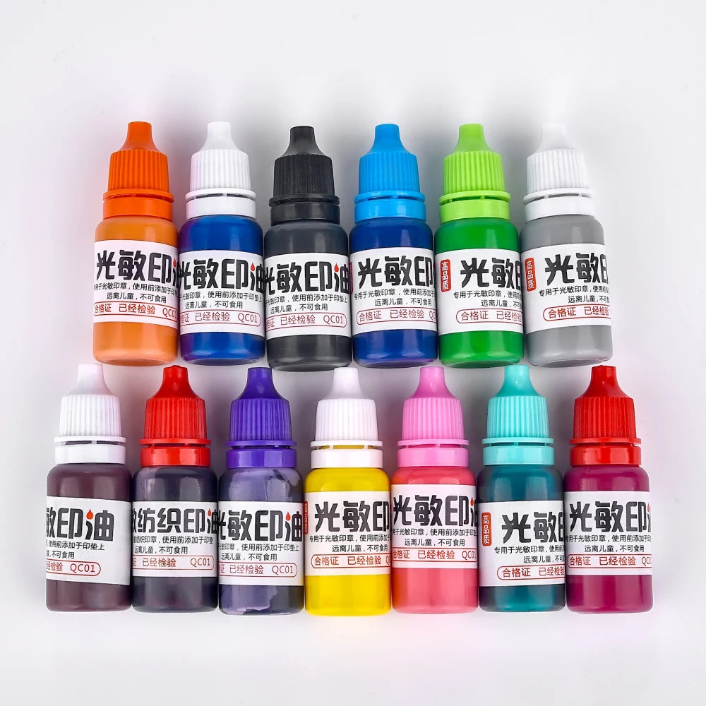 ELMAS 10ml Waterproof Ink for Fabric & Name Stamping - Al Masam Stationery LLC