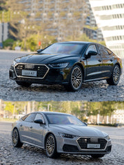 ELMAS 1/24 A7 Alloy Model Car Toys with Light Sound