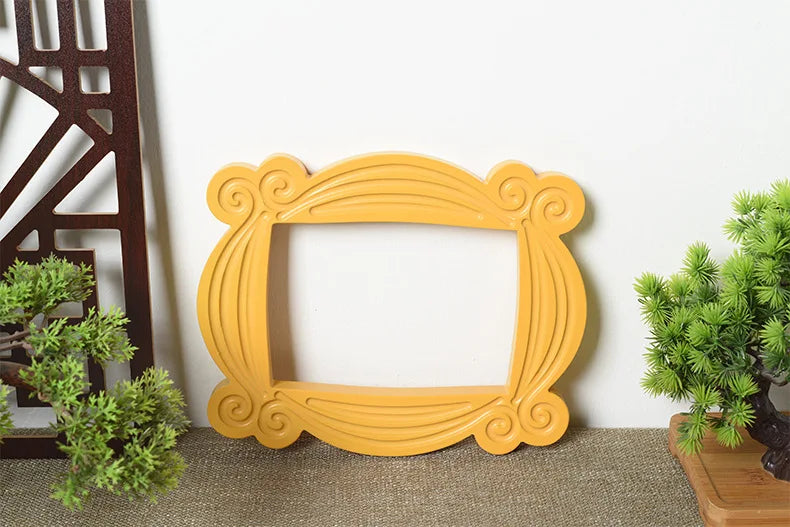 ELMAS Friends Handmade Monica Yellow Photo Frame Decor - Al Masam Stationery LLC