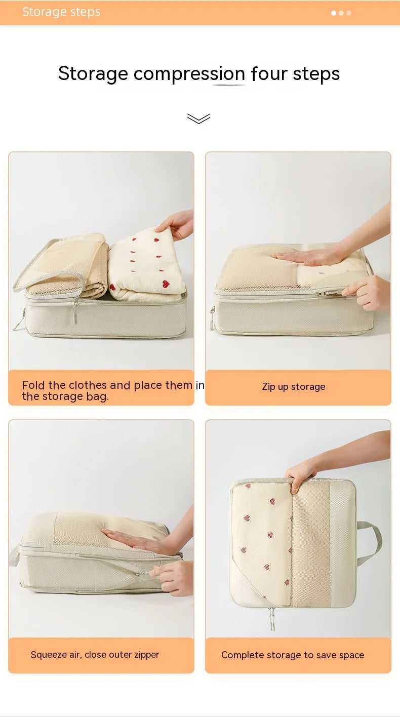 ELMAS Compression Packing Cubes for Travel Organizers - Al Masam Stationery LLC