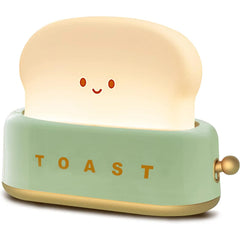 ELMAS Kawaii Bread Toast LED Night Light for Home Decor