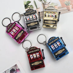 ELMAS Mini Casino Lucky Charm Keychain for Good Fortune