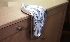 ELMAS Surreal Melting Wall Clock - Dali Inspired Decor