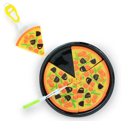 ELMAS Kids Pizza Cutting Playset - Fun Kitchen Toy!