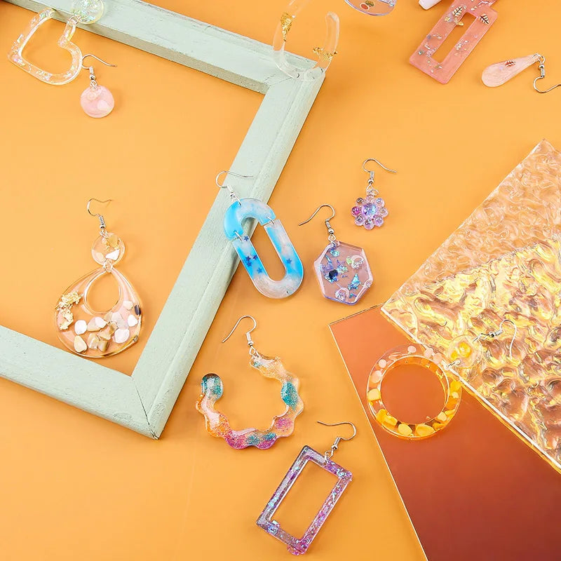 ELMAS Silicone Earring Mold for DIY Jewelry Crafting - Al Masam Stationery LLC