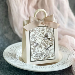 ELMAS Flowers Birds Forest Wedding Candy Box Favors - Al Masam Stationery LLC