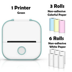 ELMAS Mini Pocket Thermal Printer for DIY Stickers & Journals