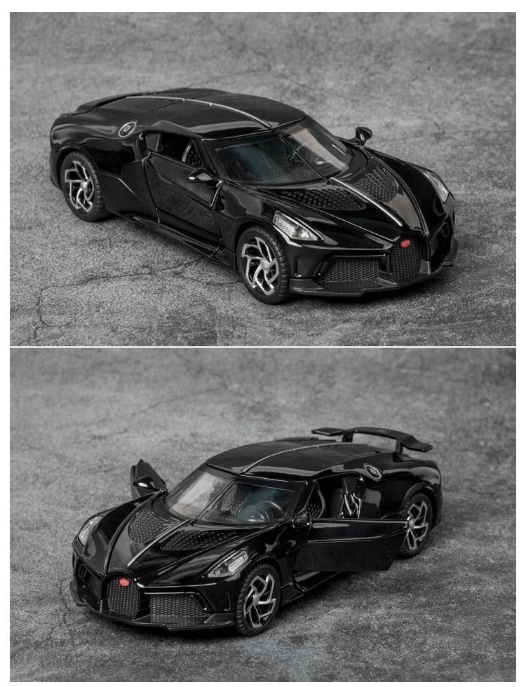ELMAS 1:32 BGT La Voiture Noire Alloy Car Model Toy - Al Masam Stationery LLC