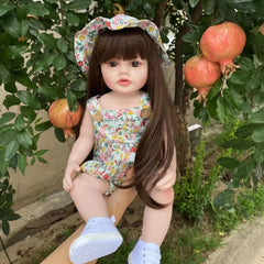 ELMAS 22" Realistic Reborn Silicone Baby Doll - Perfect Gift - Al Masam Stationery LLC