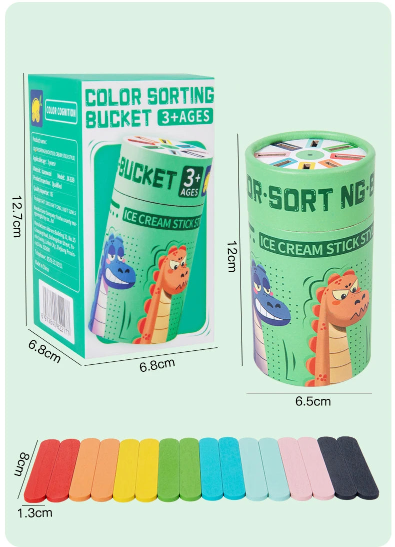 ELMAS Kids Color Classification Cognition Cup Toy - Al Masam Stationery LLC