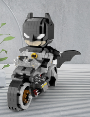 ELMAS Batman Mini Blocks Motorcycle 3D Puzzle Set