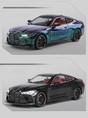 ELMAS BMW M4 Alloy 1:24 Scale Diecast Toy Car Gift - Al Masam Stationery LLC
