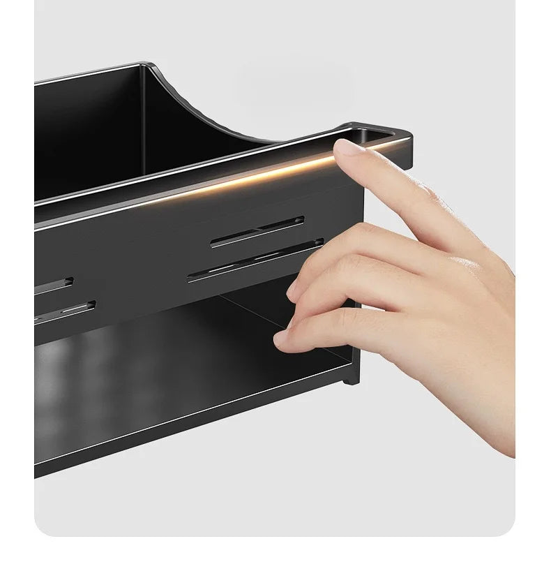 ELMAS Automatic Drainage Sink Storage Rack Organizer - Al Masam Stationery LLC