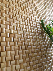 ELMAS Curved Mosaic Wall Panels for Sound Absorption