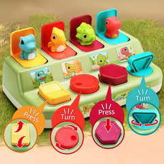 ELMAS Interactive Activity Pop Up Toy for Baby Learning