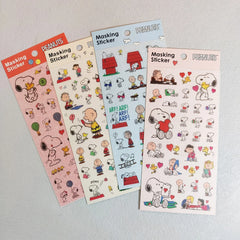 ELMAS Kawaii Snoopy Stickers for Fun Scrapbooking & DIY