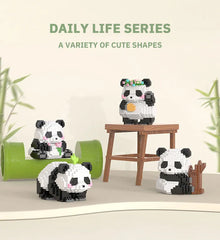 ELMAS Creative Panda Building Blocks for Kids' Fun