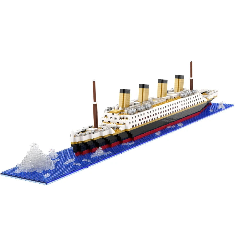 ELMAS Titanic Building Block Puzzle Toy for Kids - Al Masam Stationery LLC