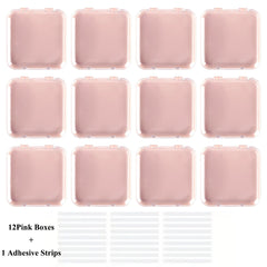 ELMAS Acrylic Nail Art Storage Box Set with Lid Sealed - Al Masam Stationery LLC