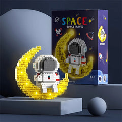 ELMAS Astronaut Building Blocks Set for Creative Kids - Al Masam Stationery LLC