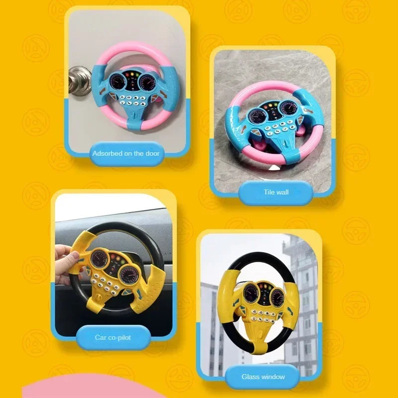 ELMAS Infant Shining Steering Wheel Toys for Kids - Al Masam Stationery LLC