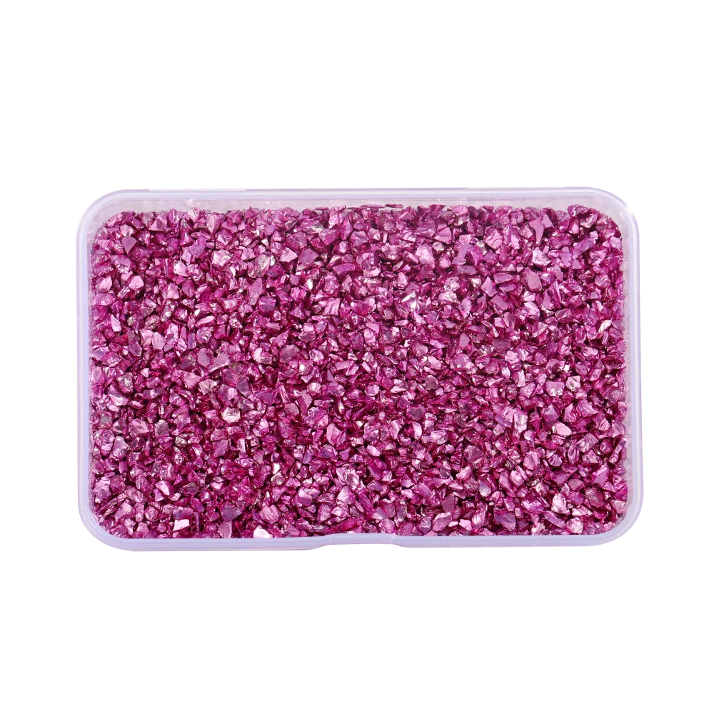 ELMAS Crushed Glass Stones for DIY Resin Crafts & Nail Art - Al Masam Stationery LLC