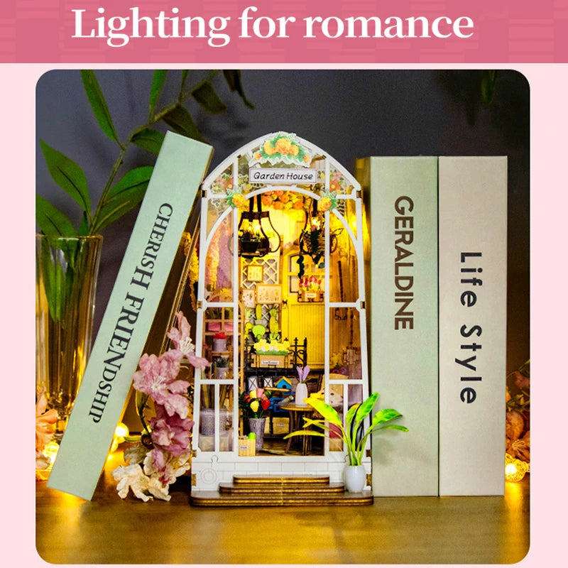 ELMAS Enchanted Garden House Bookshelf Insert Kit - Al Masam Stationery LLC