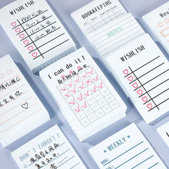 ELMAS 50Sheets Planner Memo Pad for Study & Work - Al Masam Stationery LLC