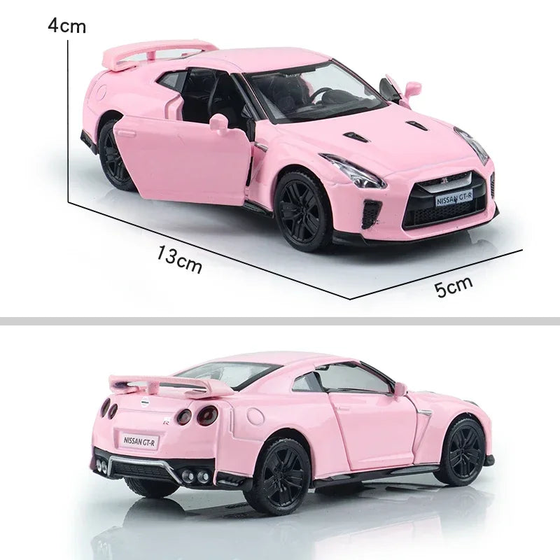 ELMAS 1:36 Nissan GTR R35 Diecast Alloy Model Gifts - Al Masam Stationery LLC