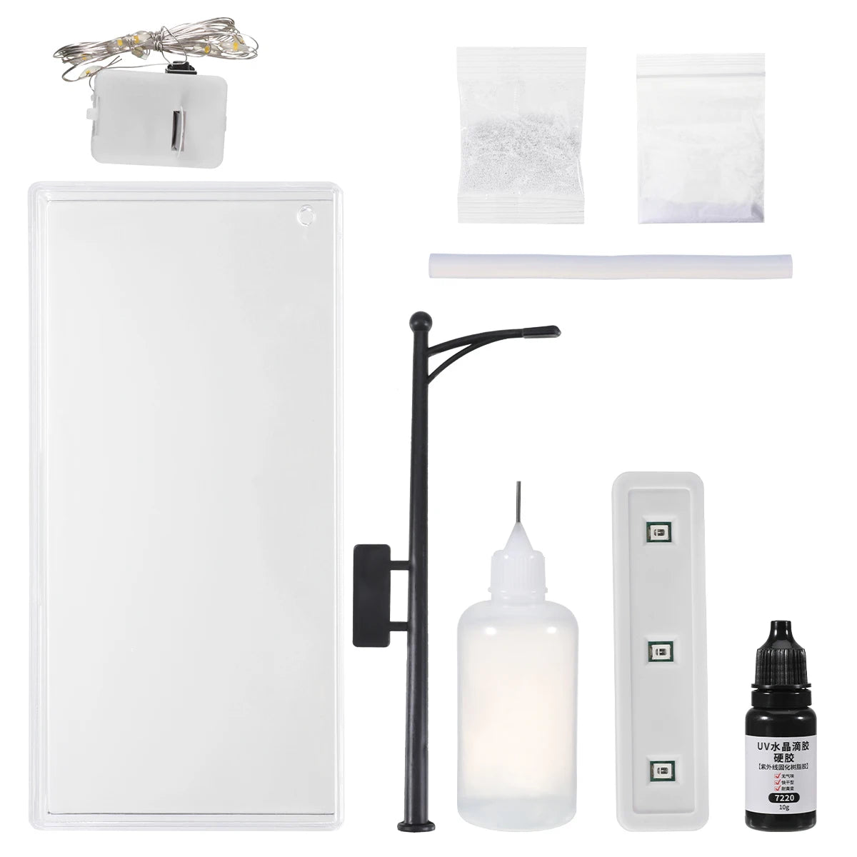 ELMAS DIY Snow Night Lights Street Lamp Learning Toy - Al Masam Stationery LLC