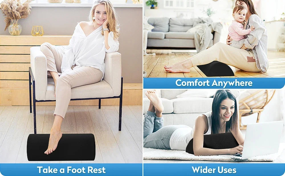 ELMAS Ergonomic Foot Rest for Ultimate Comfort & Support - Al Masam Stationery LLC