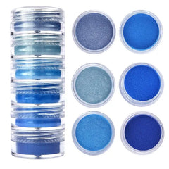 ELMAS 6 Color Pearl Powder Pigment Set for DIY Crafts