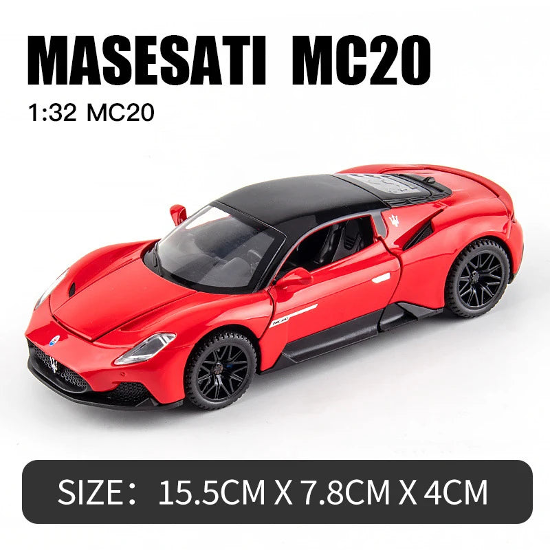 ELMAS 1:32 Maserati MC20 Alloy Sports Car Diecast Toy - Al Masam Stationery LLC