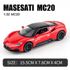 ELMAS 1:32 Maserati MC20 Alloy Sports Car Diecast Toy