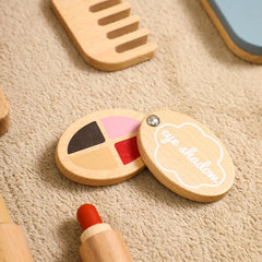 ELMAS Charming Wooden Makeup Set for Kids' Pretend Play - Al Masam Stationery LLC