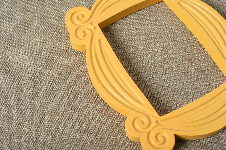 ELMAS Friends Handmade Monica Yellow Photo Frame Decor - Al Masam Stationery LLC