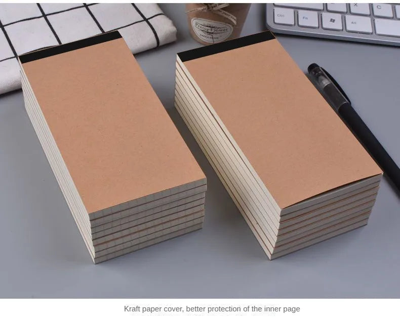 ELMAS Creative Kraft Paper 3PCs Tearable Notepad - Al Masam Stationery LLC