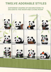 ELMAS Creative Panda Building Blocks for Kids' Fun