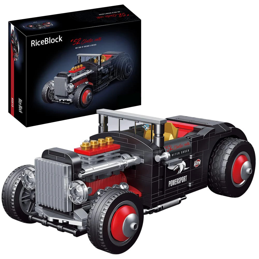 ELMAS Classic Convertible Car Building Block Set for Kids - Al Masam Stationery LLC