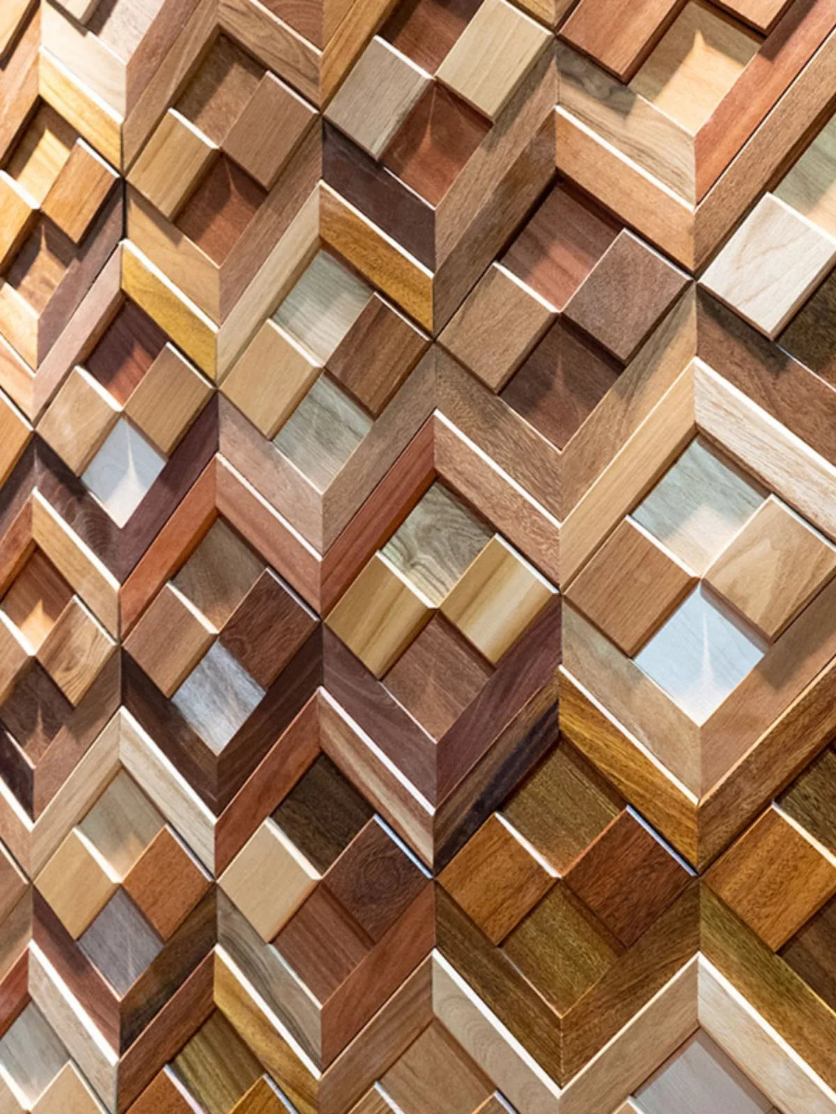 ELMAS Elegant Mosaic Solid Wood Wall Art Panel - Al Masam Stationery LLC