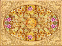 ELMAS Beibehang Rose Soft Marbles Custom Floor Tile 3D - Al Masam Stationery LLC