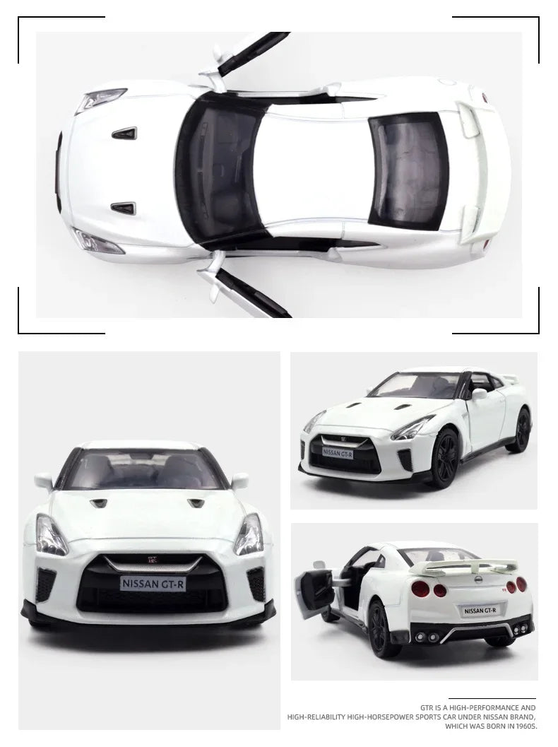 ELMAS 1:36 Nissan GTR R35 Diecast Alloy Model Gifts - Al Masam Stationery LLC