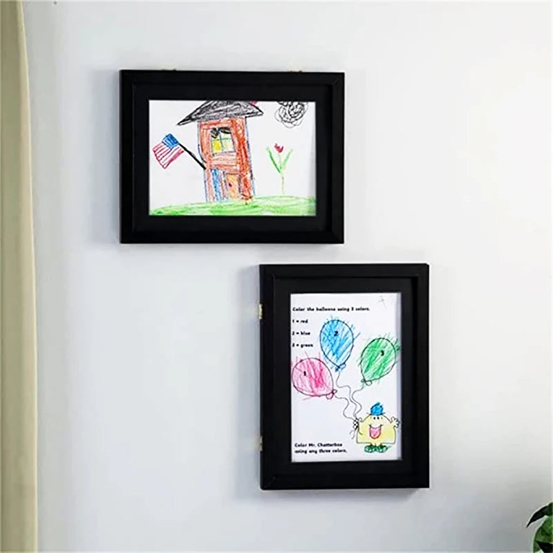 ELMAS Kids Art Frames Magnetic Front Open Changeable Display - Al Masam Stationery LLC