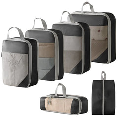 ELMAS Compression Packing Cubes for Travel Organizers - Al Masam Stationery LLC