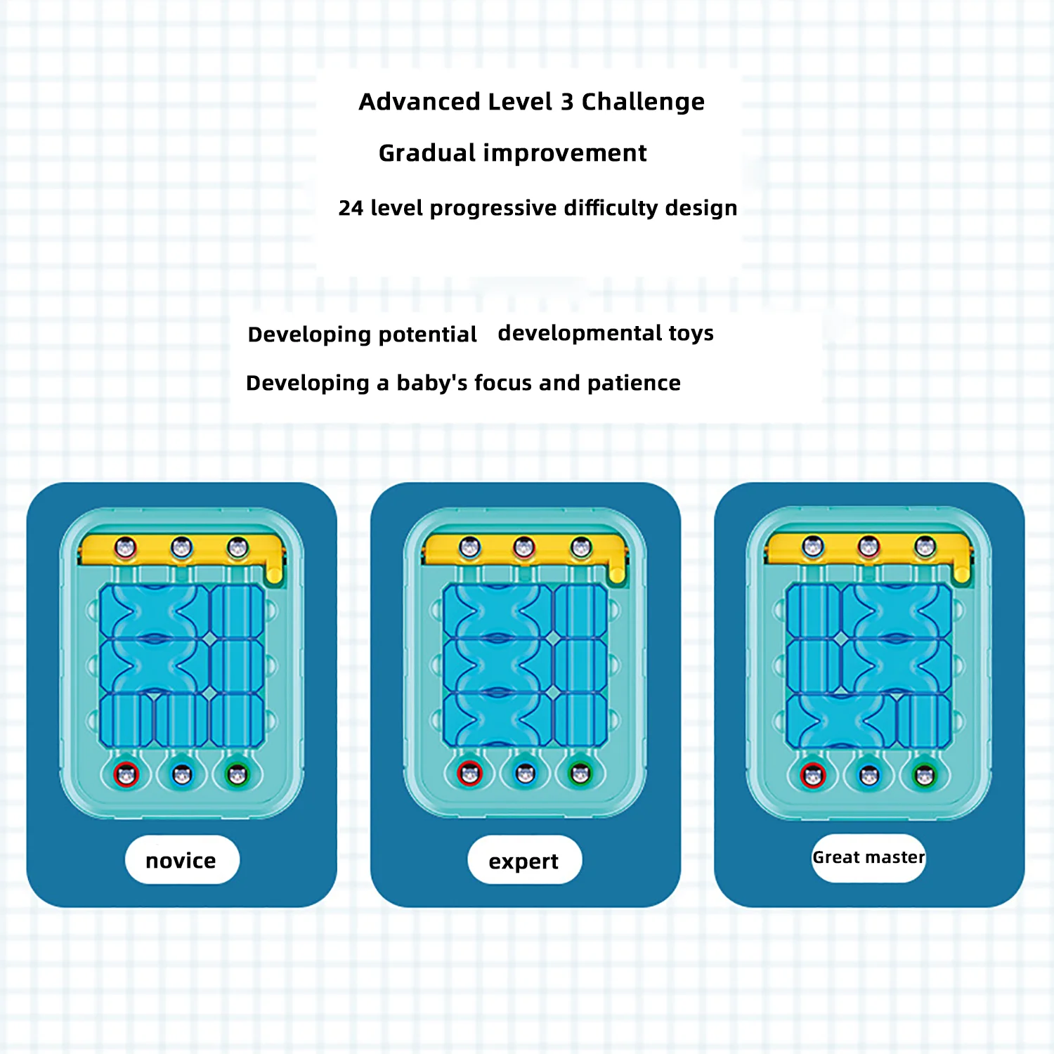 ELMAS Brain Power Ball Maze Game for Kids Fun - Al Masam Stationery LLC