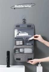 ELMAS Portable Toiletry Washbag with Hook Waterproof - Al Masam Stationery LLC